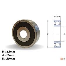 ROLAMENTO 17x62x20